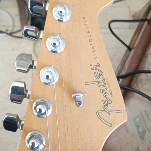 Fender Stratocaster electric guitar used with upgraded parts 2003