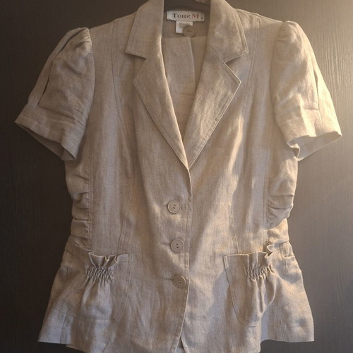 Summer women's suit like new, linen, sizes M and L
