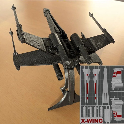 X-WING Starfighter Kit Card new, high detail