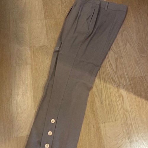 BSB women's pants used, beige with buttons, size XL