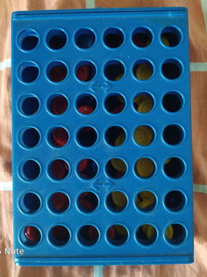 Connect Four Vertical Checkers Strategy Game 1981 new