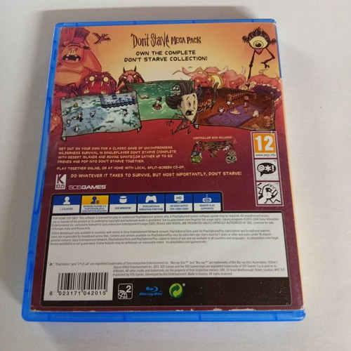 Don't Starve Mega Pack PS4 game used, action simulation strategy