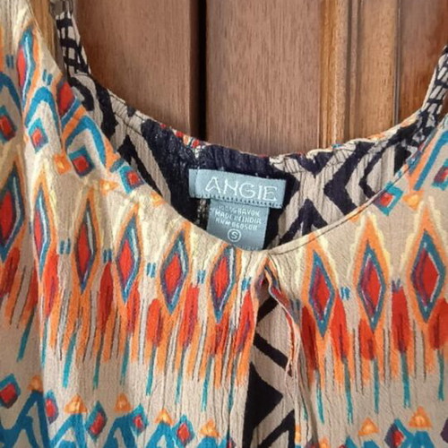 Summer ethnic dress like new, size M, multicolored