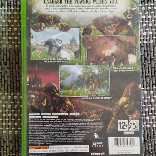 Kameo Xbox 360 game used