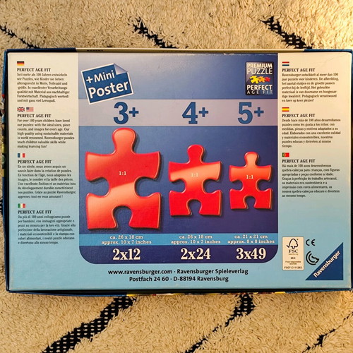 Ravensburger Puzzle PAW Patrol used, 2x24 pieces children's puzzle