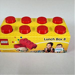 Lego Lunch Box 8 Red