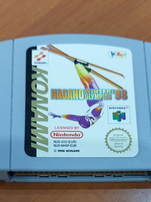 Nintendo Konami Nagano Winter Olympics 98 used for Nintendo 64