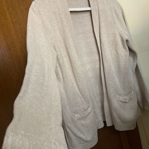 Knitted jacket Petit beige like new, size 42 M