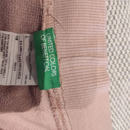 Benetton sweatpants 8 years like new pink