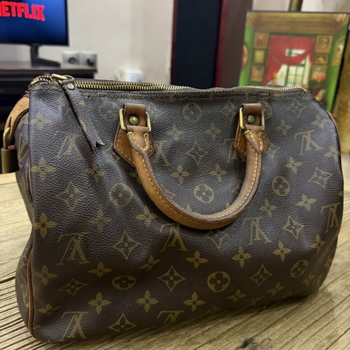 Louis Vuitton Speedy Monogram bag used, vintage classic