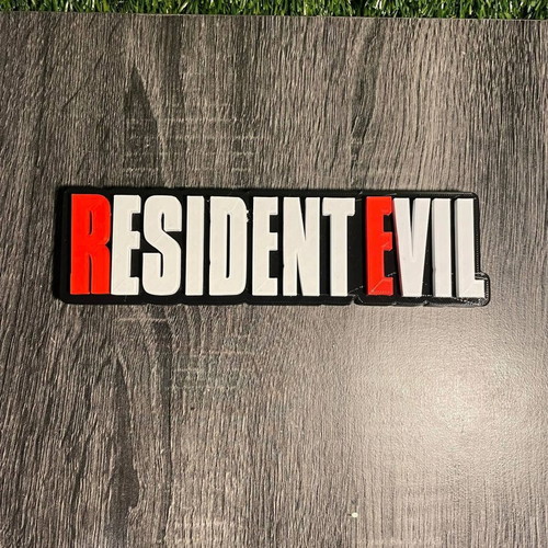 Resident Evil διακοσμητικό λογότυπο καινούργιο