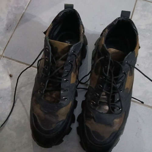 Nak men's shoes used, with high sole, size 44