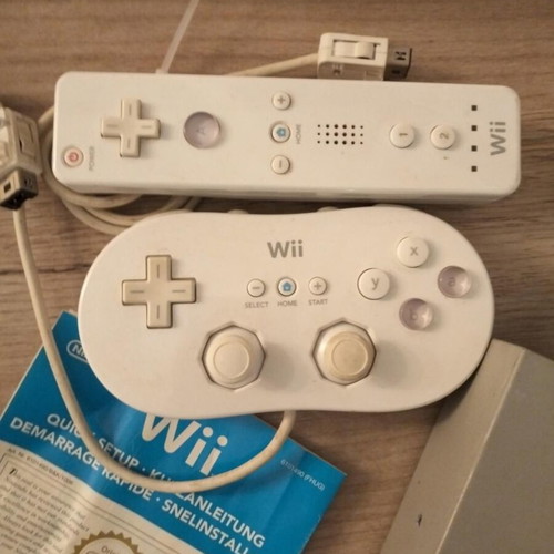 Nintendo Wii Collector Bundle with Zelda, Mario Kart, Wii Sports, NFS