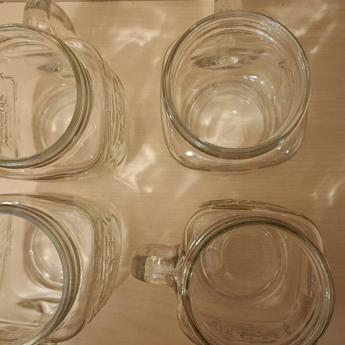 Nescafe Azera glass mugs set of 4