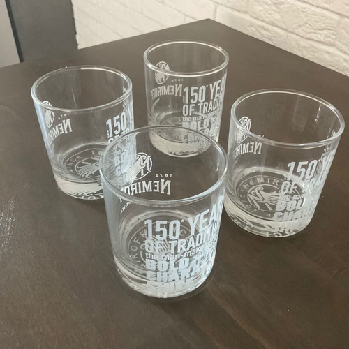 Nemiroff vodka glasses new, set of 4