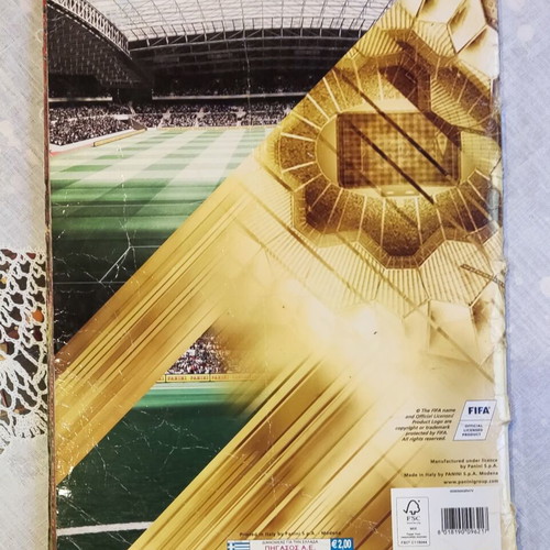 FIFA 365 2019 Panini sticker album used with missing stickers