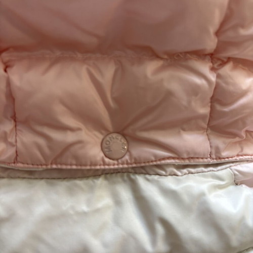 Moncler kids jacket like new, size 2-3 years, white and pink