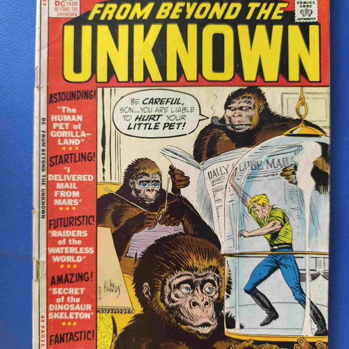 From Beyond the Unknown 14 comic book used, English