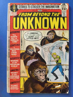 From Beyond the Unknown 14 comic book used, English