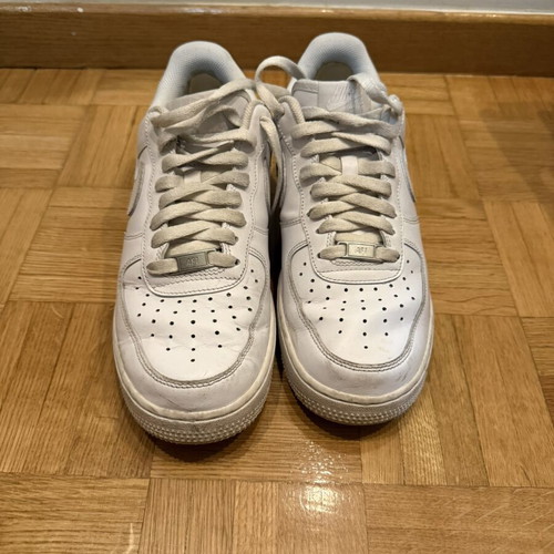 Nike Air Force 1 sneakers used, size 40.5, white