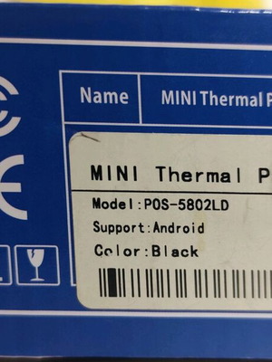 Mini Thermal Printer καινούργιος στο κουτί με παρελκόμενα