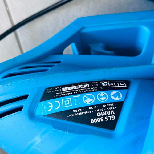 Güde GLS 3000 Vario electric leaf blower used, 3000W