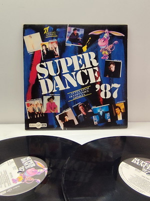 Super Dance ’87 2xLP vinyl compilation like new, 80s hits