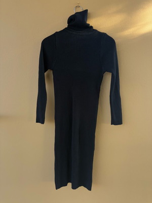 Long knitted dress black Made of Grace like new