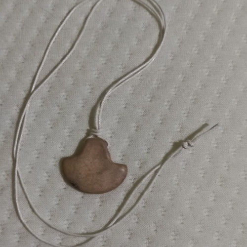 Pendant necklace with cord