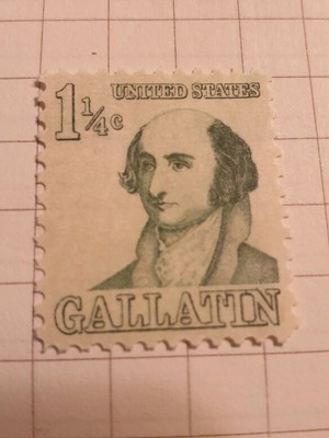 Γραμματόσημο Albert Gallatin 1967 καινούργιο με κόλλα