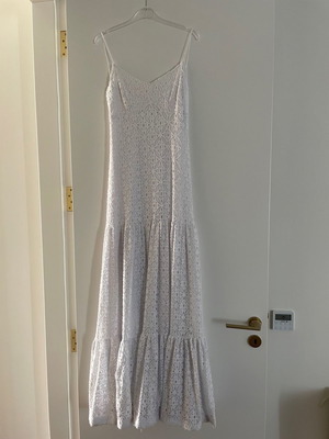 Sissy Christidou white lace dress new