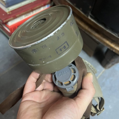 Gas mask used in very good condition