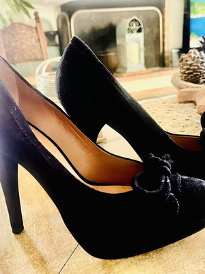 Vicenza Vera Pelle Stiletto Pumps like new, black, size 39