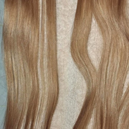 Hair extension blonde honey like new with 2 side pieces and pony tail gift