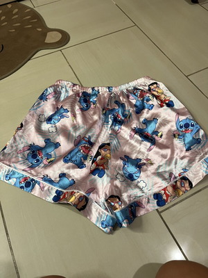 Children's satin pajama bottoms, colorful
