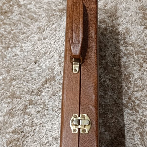 Backgammon leather case like new