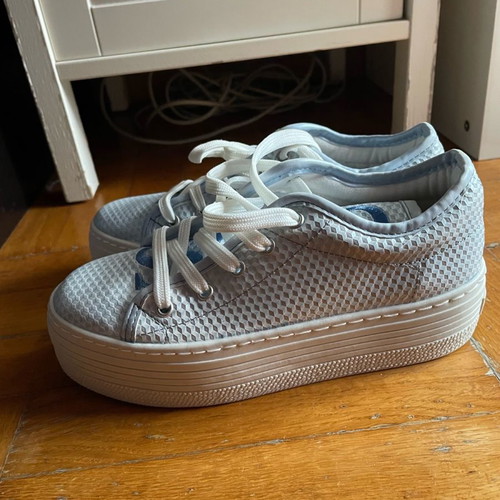 Guess double-layer sneakers size 36 like new, blue