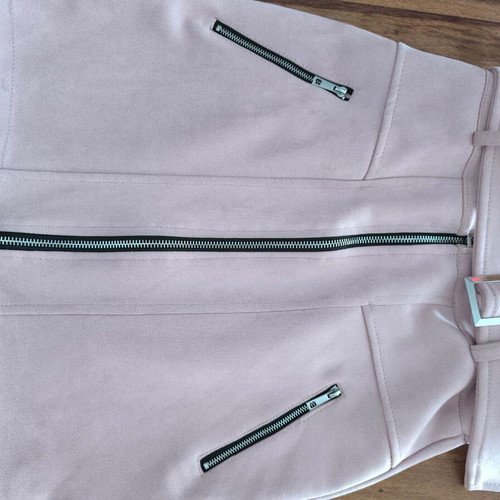 Suede skirt pink BSB like new, size S