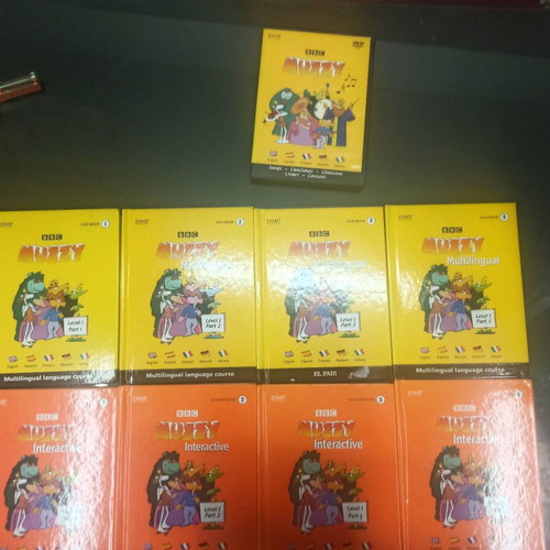 BBC Muzzy Multilingual DVDs and CDs for Kids Educational Material
