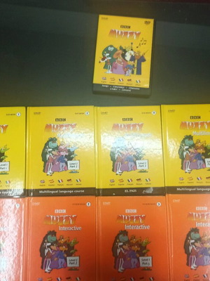 BBC Muzzy Multilingual DVDs and CDs for Kids Educational Material