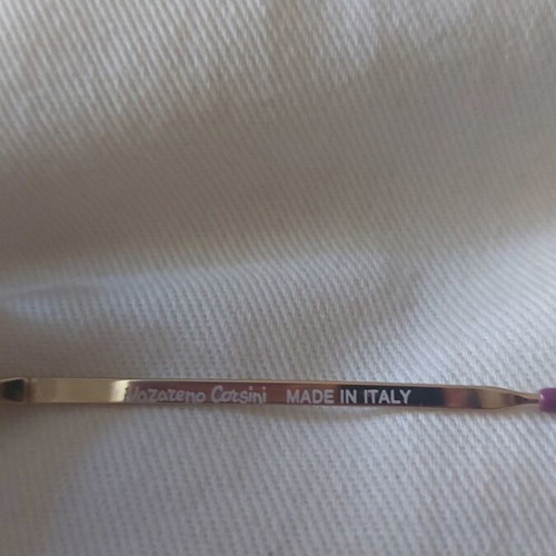 Nazareno Corsini Vintage Metal Eyeglass Frame like new, multicolor gold