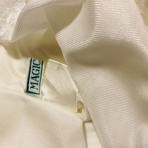 Sleep dress long satin Magic Bride white new with lace