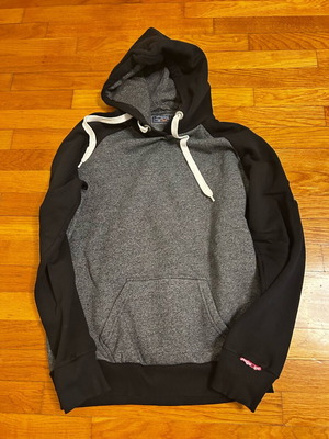 Paco & Co Hoodie Large Slim Fit Black and Grey New