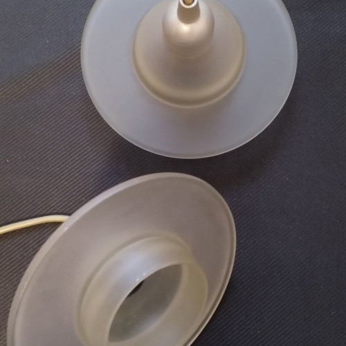 Set of two Viokef ceiling lights, three-light and two-light