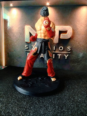 Φιγούρα Jin Kazuma Tekken III επίσημος μαχητής καινούργιο, 25 εκ.