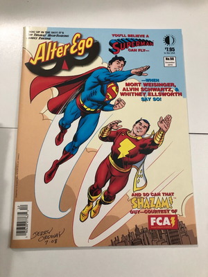 Alter Ego Magazine 98 new, Superman Shazam Captain Marvel, DC Comics