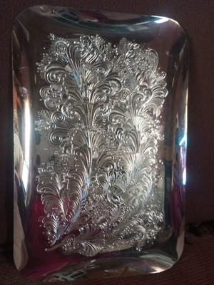 Serving tray used