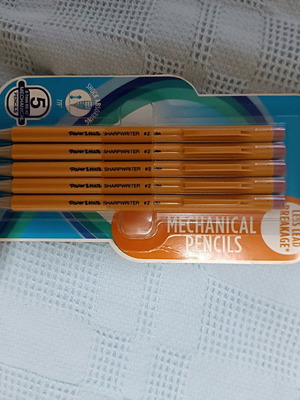 Mechanical pencils set of 5 0.7 HB Paper Mate new