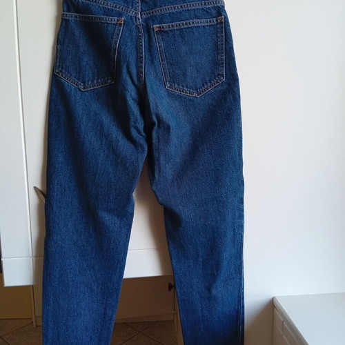 Pull & Bear high-waisted jeans like new, classic blue