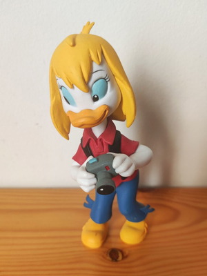 Disney 3D Collection Deagostini Dickie Duck Figurine like new